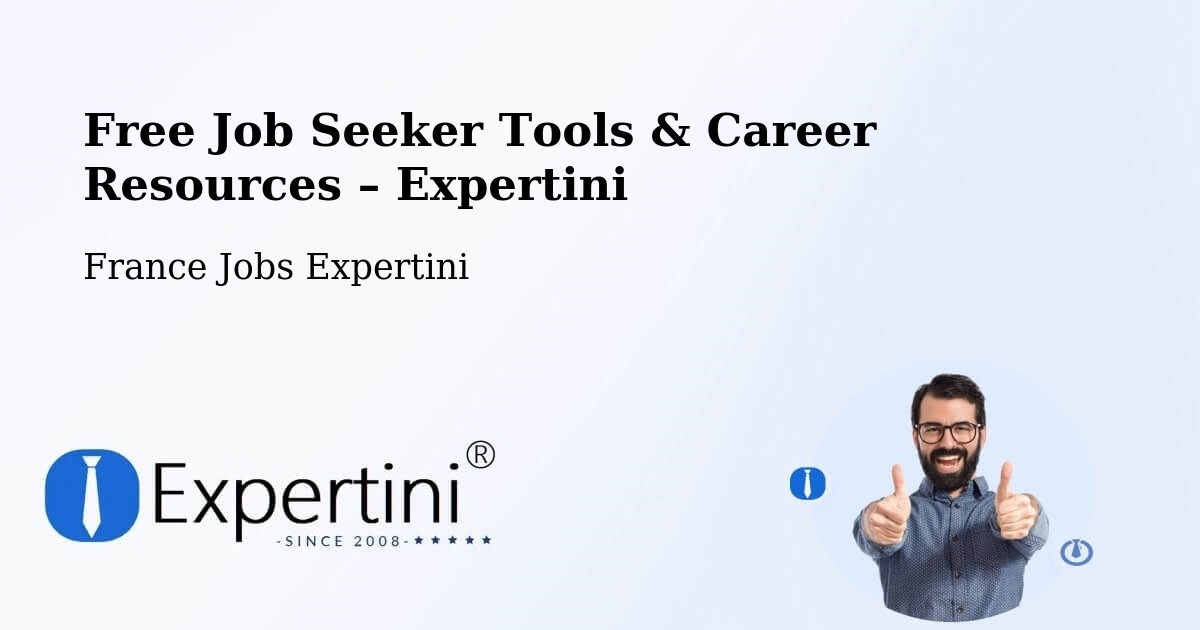 Free Job Seeker Tools & Career Resources – Cinq Mars La Pile - Cinq Mars La Pile, France Jobs Expertini